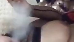 Horny Saudi Arabian girl having fun with her lover