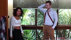 Neighbor chick opens massage parlor