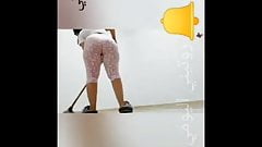 Arab moroccan bigg ass cleaning