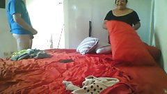 Flashing the maid and getting sucked dry