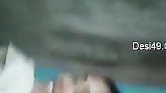 Telugu couple home maid super sex