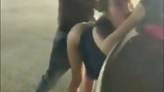 Black and White public sex