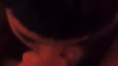 Gorgeous Spanish Teen Sucking and Wanking Thick Cock