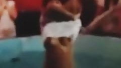 Horny bitches groped at pool party