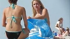 Two sexy girls in Lloret de Mar