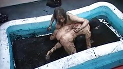 Mature vs Younge Mud Wrestling Sex Fight