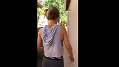 RISKY SEX IN MY NEIGHBOR‘S BACKYARD WITH MY WIFE