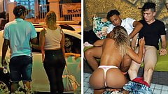 Son Having A Threesome With His Colombian Stepmom For Money