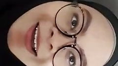 Tudung hijab pancut mulut cum