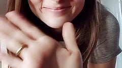 Striptease slutty girlfriend