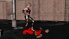 Batman and Robin vs. Copperhead