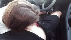 BLOWJOB Im Auto – Via Insta66 Angeschrieben!!