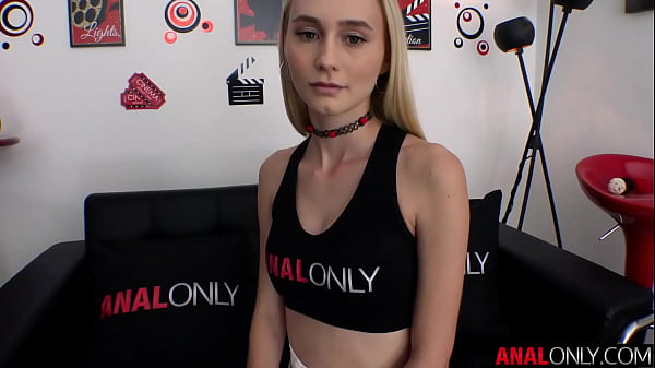 ANAL ONLY Tiny teen Alicia Williams anal tryout 12 min