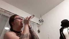 Ex sub practices deepthroat part 2