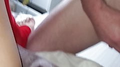 Nail technician gets banged