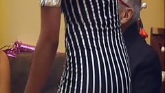 negra muy rica programa en su propia trampa – falso cura