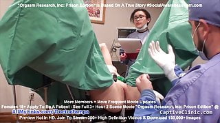 Private Prison Inmate Donna Leigh Undergoes Orgasm Research!