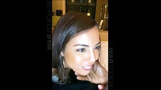 Rachel Rivers gets her mouth and pussy fucked by the giant b