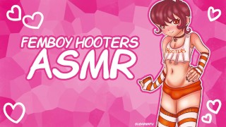 ❤︎【ASMR】❤︎ Fucking Your Flirty Femboy Hooters Server  (PART 2) this hussy has bussy