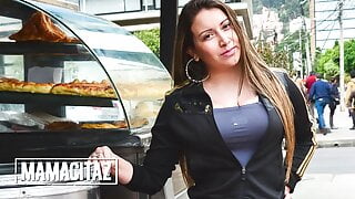 CARNE DEL MERCADO – Huge Tits Latina Smashed By Stranger