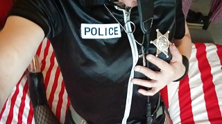 Cosplay Police Lady