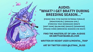 Audio: What? I Get Bratty During Breeding Season