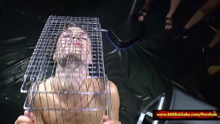 Huge Pissing gangbang – 666Bukkake