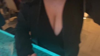 Ava Adams After Scene Blowjob!!