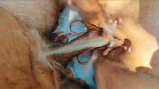 Huge titted stepmom squirts on horny and wet big cock