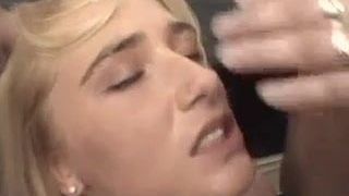 Amateur teen girlfriend bukkake gangbang action