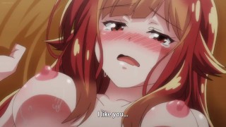 Redhead Tsundere with Small Tits gets Fucked in Missionary after Relaxing Massage | Hentai 1080p