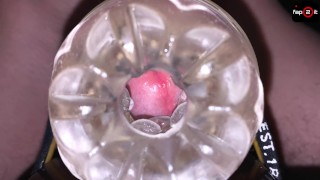 Hot Guy Cumming Alot Inside of Fleshlight While Moaning Loud – 4K