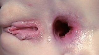 Blond whore deep-throats and gets banged