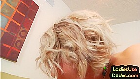 Femdom babes fuck guys asshole in rough group pegging