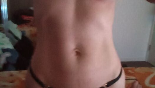 Micko having a pull until she wants to play too